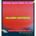 fluorescent orange protective PVC Coated POLYESTER Mesh fabric/PVC mesh / PVC DIPPED MESH